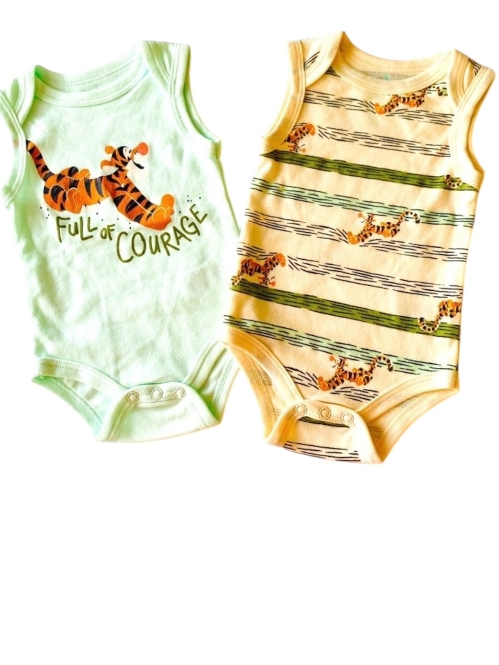 DISNEY ONESIE ROMPER SET 0-3 MONTHS COTTON BLEND
